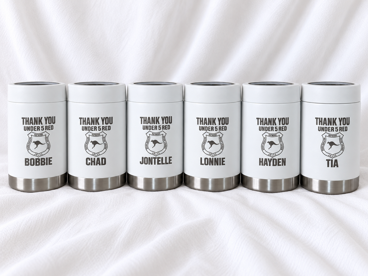 Personalised Engraved Can Cooler