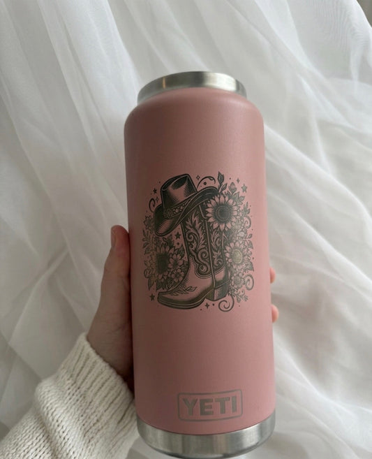 Custom Engraved YETI® Rambler® 26 oz Bottle