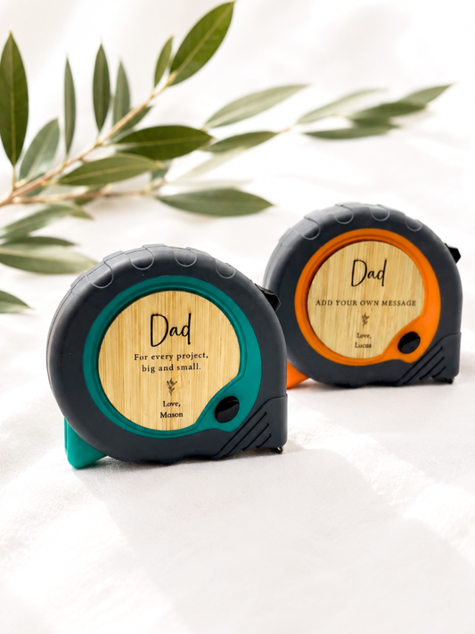 Personalised Engraved 8m Tape Measure
