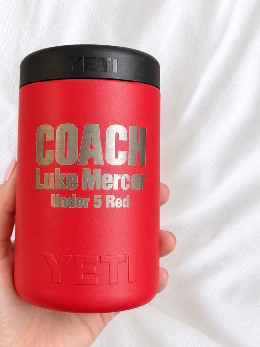 Personalised Engraved YETI® Rambler® Colster® Can Cooler
