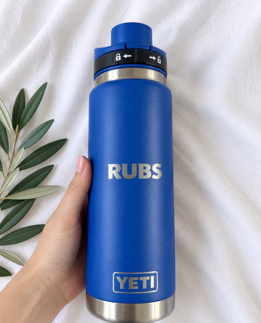 Custom Engraved YETI® Rambler® 26 oz Bottle
