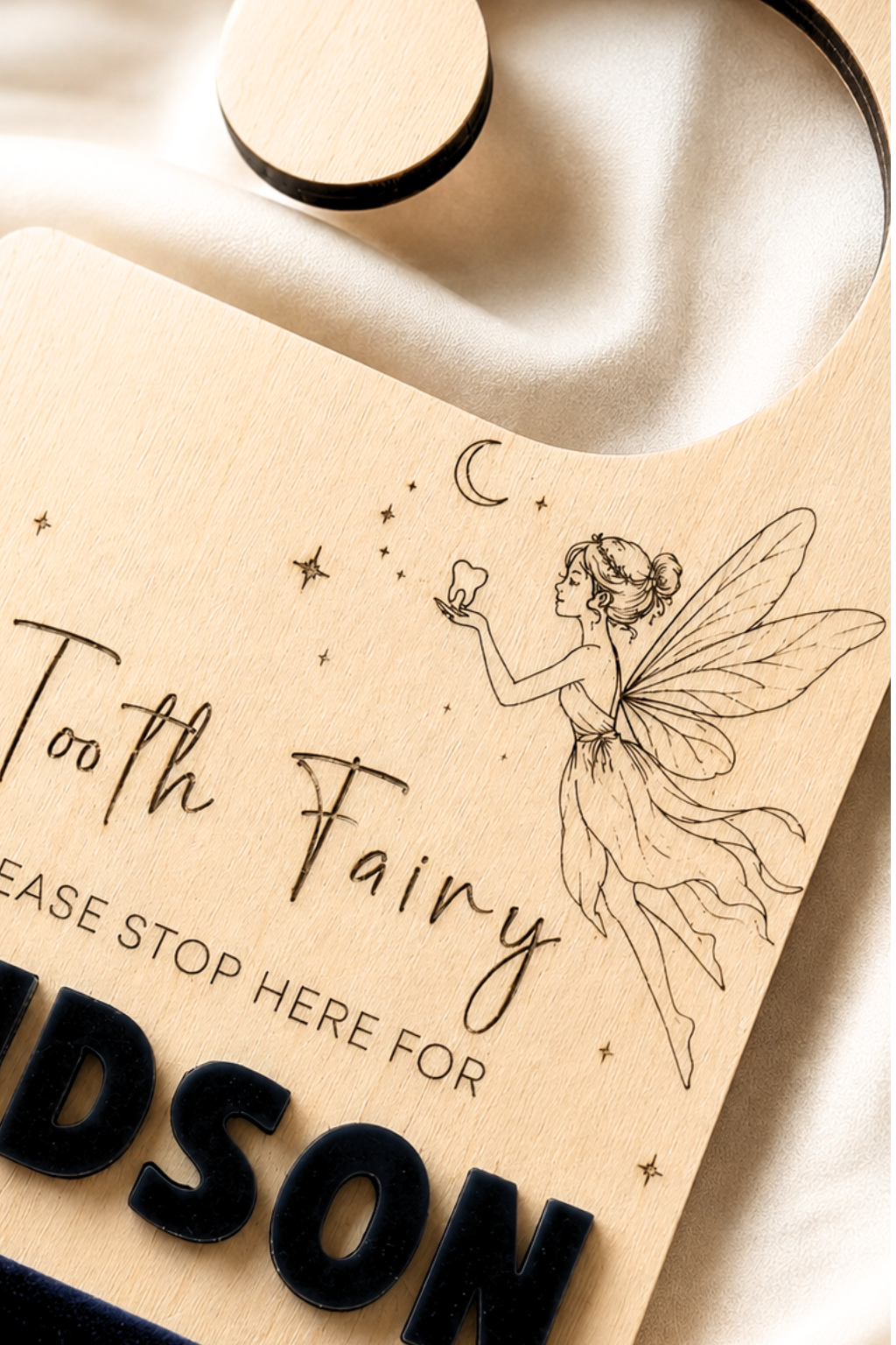 Personalised Tooth Fairy Door Hanger
