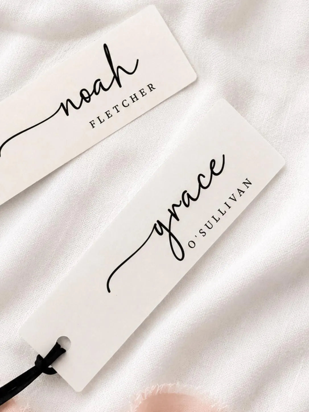 Personalised Wedding Place Cards