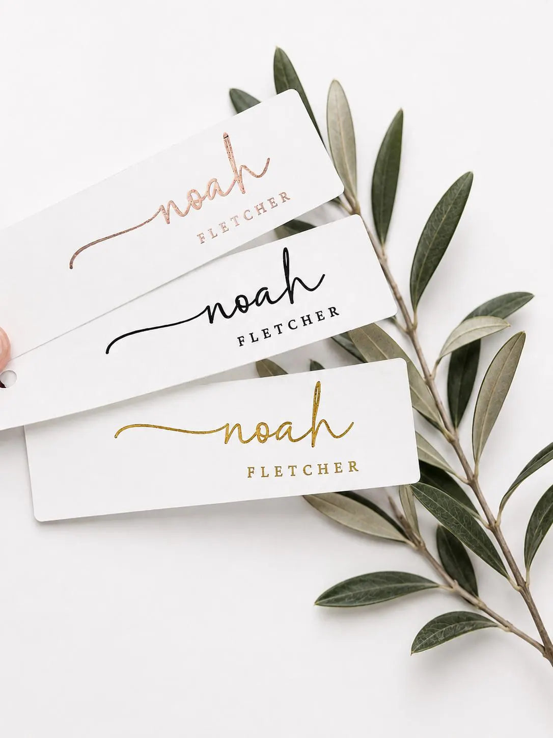 Personalised Wedding Place Cards